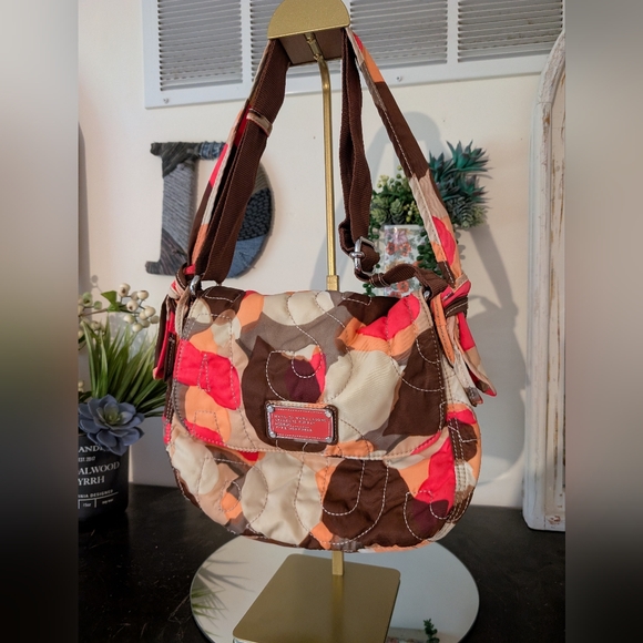 Marc By Marc Jacobs Handbags - Marc By Marc Jacobs Multicolor Camo Quilted Shoulder / Crossbody Bag